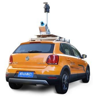 sensor móvel do lidar do carro do sistema do lidar de HiScan-C da escala de 150/300/600m