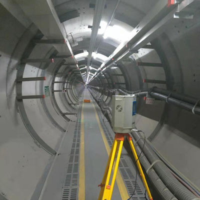 exploração terrestre do laser do peso leve da escala de 1200m na construção HS1200