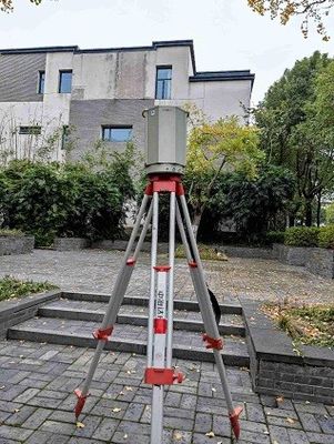 equipamento de alta frequência da avaliação do laser 3D do varredor HS650i do canteiro de obras de 500kHz IP64