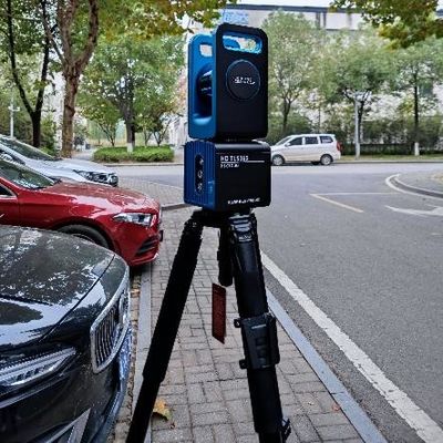 varredores de laser 3D portáteis da precisão TLS360 de 3cm@100m 0.2m-150m para a segurança pública