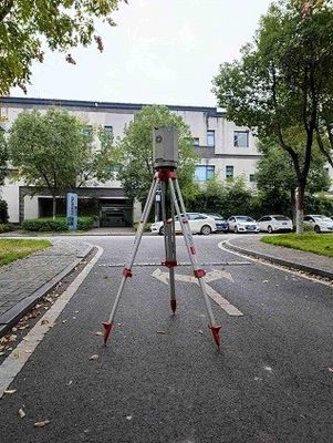 Varredor de construção 1.5m-650m do laser do multi eco 3D de HS650i para a modelagem da subestação