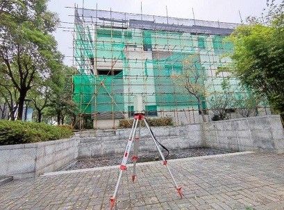 varredor de laser 3D terrestre da escala IP64 HS500i de 1.5m-500m para construções