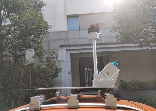 Sensor móvel de pouco peso do lidar do carro do sistema de traço do lidar de HiScan-C