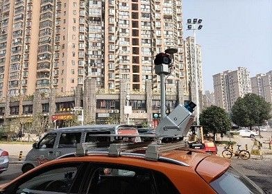 equipamento móvel do sistema HiScan-C do lidar da precisão de 5mm@40m para a avaliação da engenharia