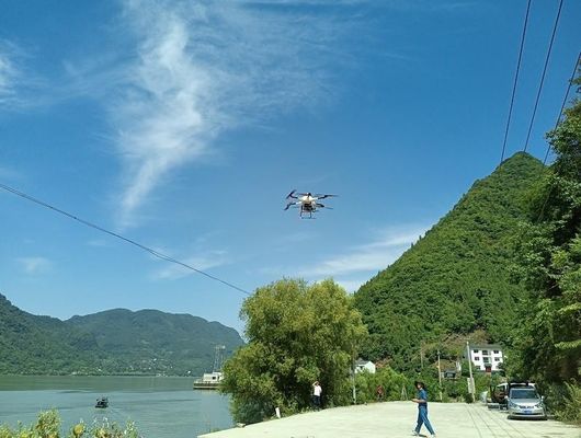 sensor móvel transportado por via aérea PM-1500 do lidar do sistema UAV do lidar da escala de 1500m