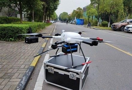 sistema do lidar do UAV de 5mm@50m PM-1500 da elevada precisão 100-2000kHz para a avaliação da estrada