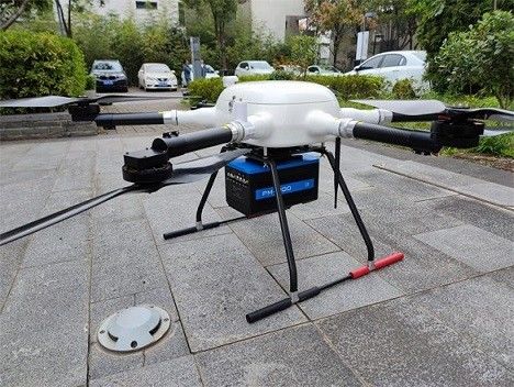 sistema transportado por via aérea do lidar de 100-2000kHz PRR PM-1500 para o mapeamento topográfico