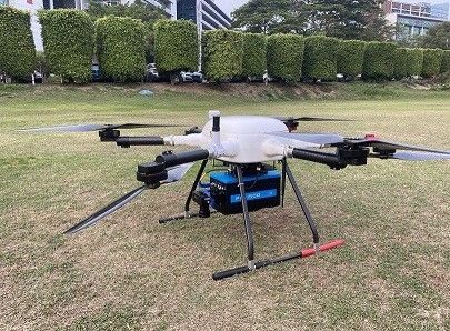 sensor móvel transportado por via aérea PM-1500 do lidar do sistema UAV do lidar da escala de 1500m
