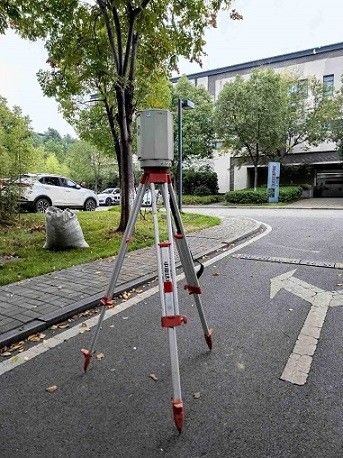 equipamento de exploração terrestre do laser do varredor de laser 3D IP64 de 650m HS650i 3D para construções