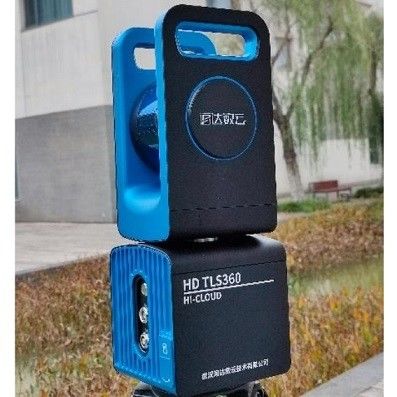 laser terrestre da escala TLS360 de 0.2m-150m que traça o varredor de laser exterior do dispositivo 3D