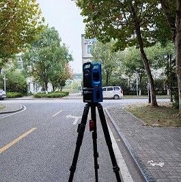 varredores de laser 3D portáteis da precisão TLS360 de 3cm@100m 0.2m-150m para a segurança pública
