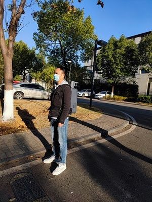 lidar HiSLAM da precisão 3D de 10cm para o cálculo do volume da terraplenagem